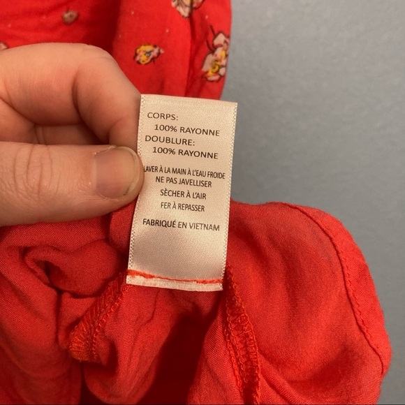 Lush OffShoulder Tank Mini Dress - Juniors Small - Ruffle/Floral - Picture 6 of 8